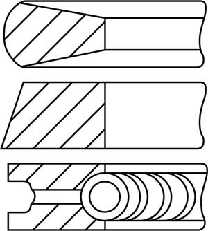 Goetze Engine 08-431900-10 - Kit fasce elastiche autozon.pro