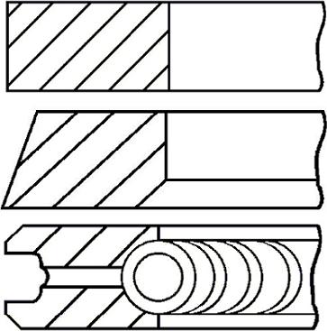 Goetze Engine 08-439100-10 - Kit fasce elastiche autozon.pro