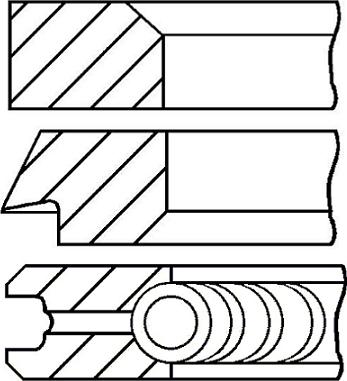 Goetze Engine 08-437000-00 - Kit fasce elastiche autozon.pro