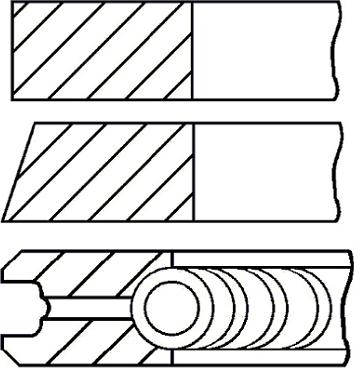 Goetze Engine 08-429300-10 - Kit fasce elastiche autozon.pro