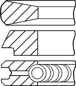 Goetze Engine 08-424000-00 - Kit fasce elastiche autozon.pro