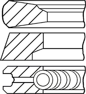 Goetze Engine 08-428900-00 - Kit fasce elastiche autozon.pro