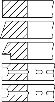 Goetze Engine 08-525100-00 - Kit fasce elastiche autozon.pro