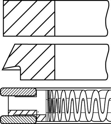 Goetze Engine 08-141300-10 - Kit fasce elastiche autozon.pro