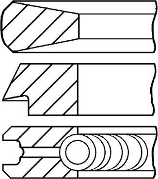 Goetze Engine 08-433600-00 - Kit fasce elastiche autozon.pro