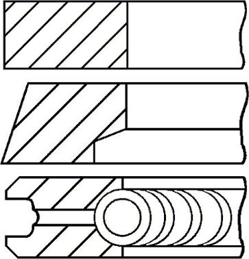 Goetze Engine 08-118000-00 - Kit fasce elastiche autozon.pro