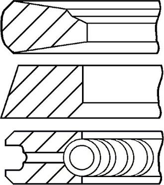 Goetze Engine 08-143000-00 - Kit fasce elastiche autozon.pro