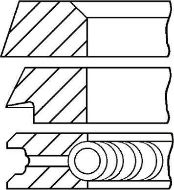 Goetze Engine 08-320900-10 - Kit fasce elastiche autozon.pro