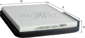 GoodWill AG 931 CF - Filtro, Aria abitacolo autozon.pro