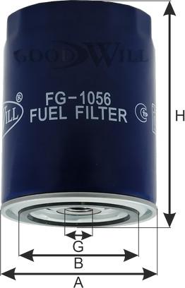 GoodWill FG 1056 - Filtro carburante autozon.pro