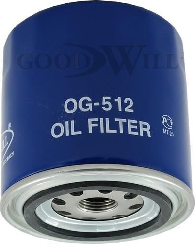 GoodWill OG 512 - Filtro olio autozon.pro