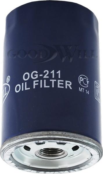 GoodWill OG 211 - Filtro olio autozon.pro