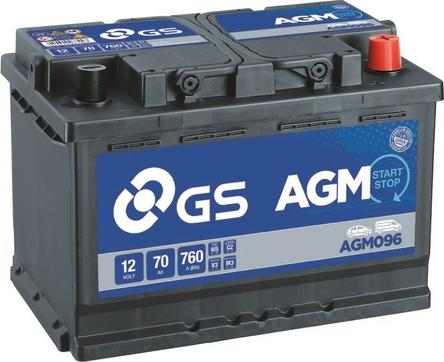 GS AGM096 - Batteria avviamento autozon.pro