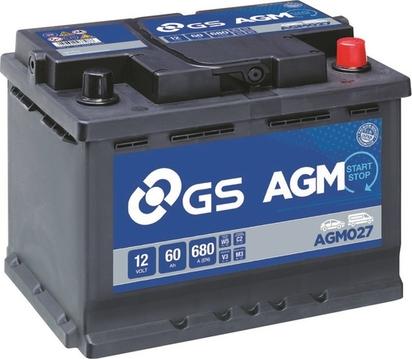 GS AGM027 - Batteria avviamento autozon.pro