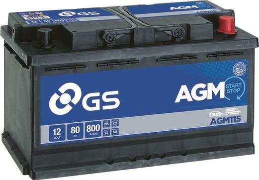 GS AGM115 - Batteria avviamento autozon.pro