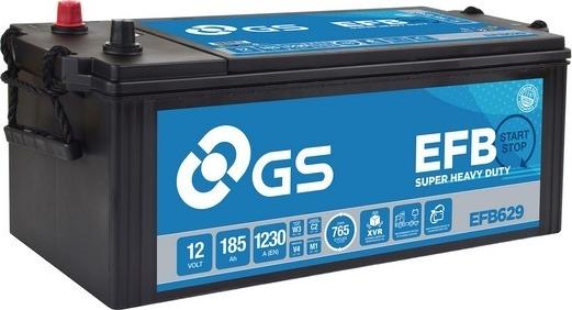 GS EFB629 - Batteria avviamento autozon.pro