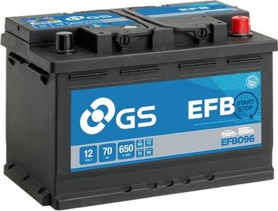 GS EFB096 - Batteria avviamento autozon.pro