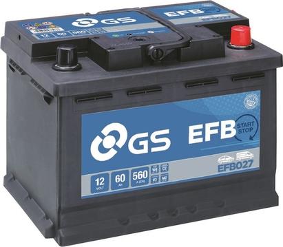 GS EFB027 - Batteria avviamento autozon.pro