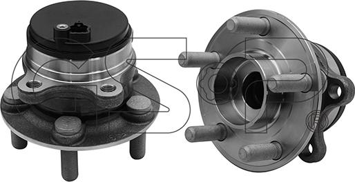 GSP 9400536 - Kit cuscinetto ruota autozon.pro