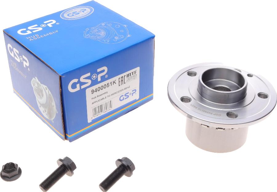 GSP 9400051K - Kit cuscinetto ruota autozon.pro