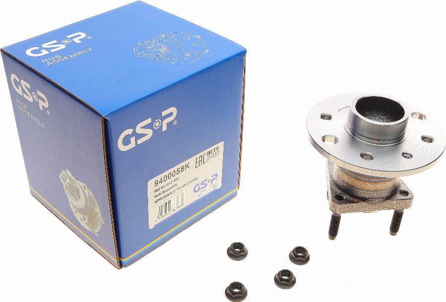 GSP 9400058K - Mozzo ruota autozon.pro