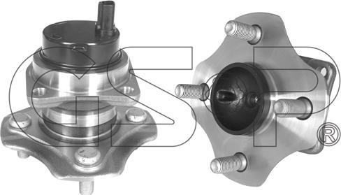 GSP 9400062 - Kit cuscinetto ruota autozon.pro