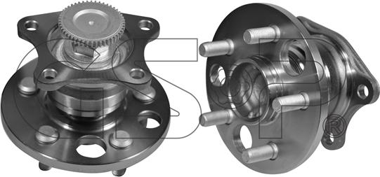 GSP 9400067 - Kit cuscinetto ruota autozon.pro