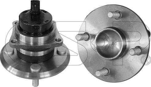 GSP 9400010 - Kit cuscinetto ruota autozon.pro