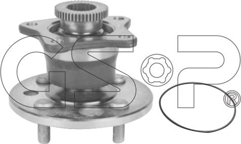 GSP 9400036K - Kit cuscinetto ruota autozon.pro