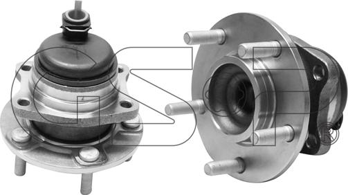 GSP 9400071 - Kit cuscinetto ruota autozon.pro