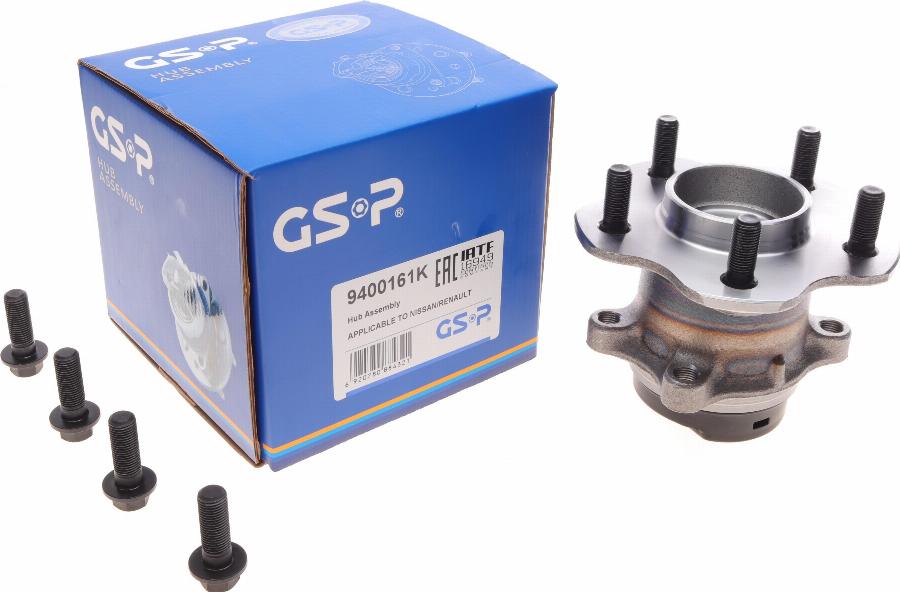 GSP 9400161K - Kit cuscinetto ruota autozon.pro