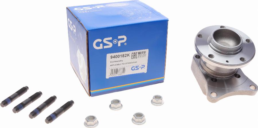 GSP 9400182K - Kit cuscinetto ruota autozon.pro