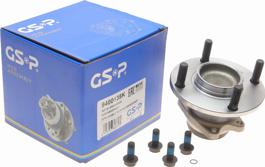 GSP 9400135K - Kit cuscinetto ruota autozon.pro