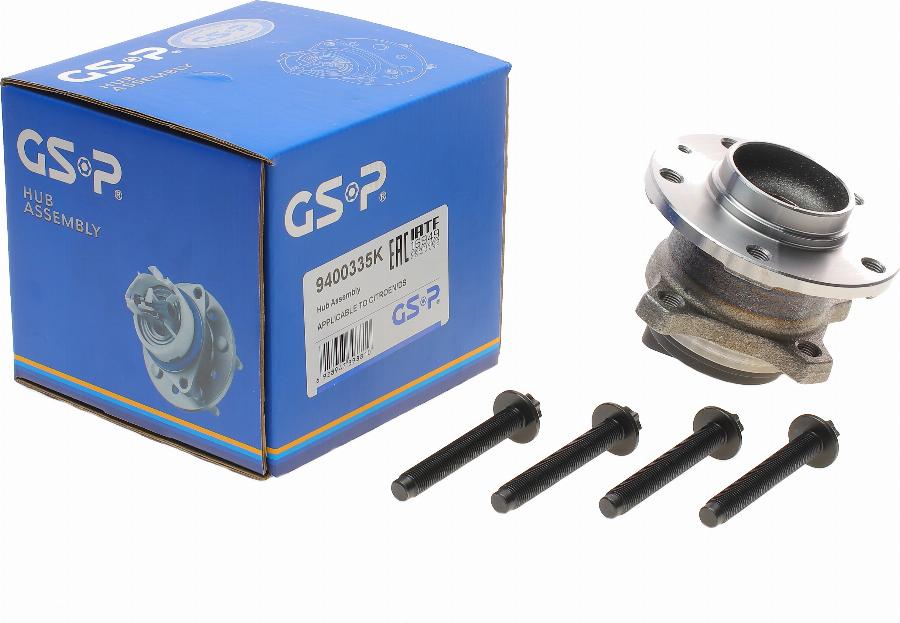 GSP 9400335K - Kit cuscinetto ruota autozon.pro