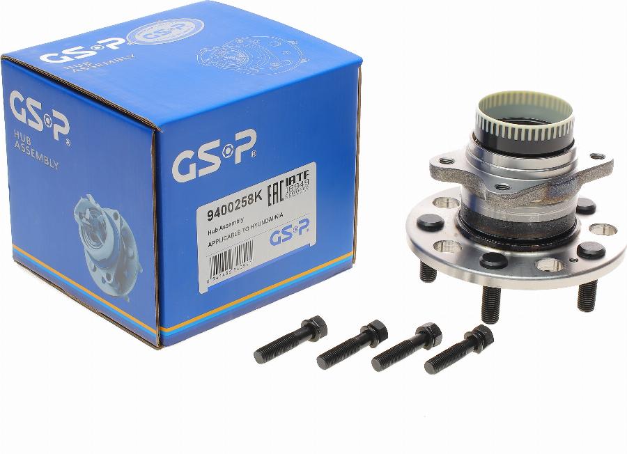 GSP 9400258K - Kit cuscinetto ruota autozon.pro