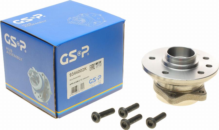 GSP 9344002K - Kit cuscinetto ruota autozon.pro