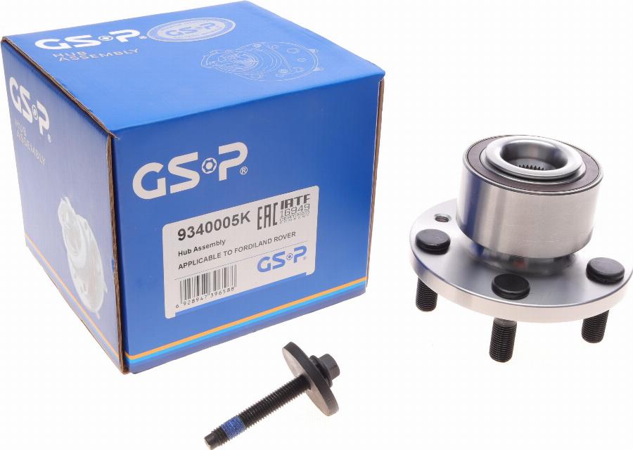 GSP 9340005K - Kit cuscinetto ruota autozon.pro