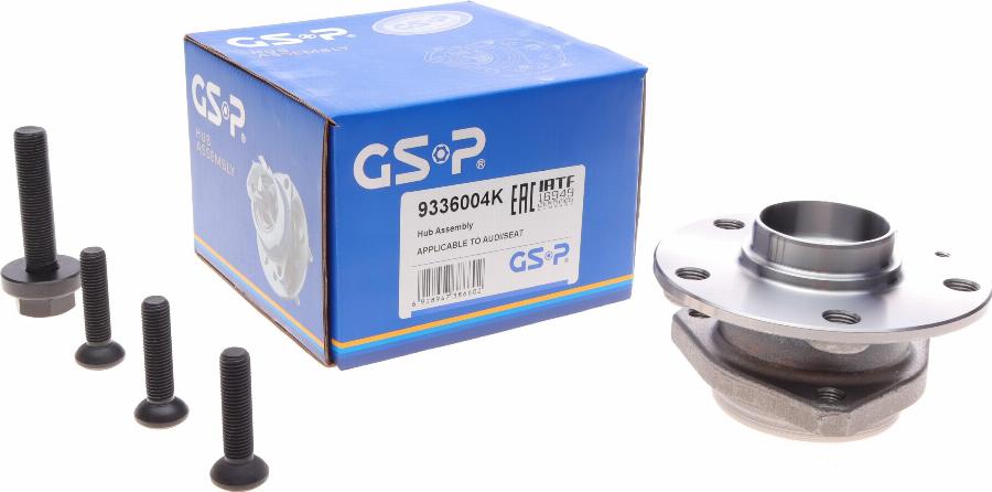 GSP 9336004K - Kit cuscinetto ruota autozon.pro