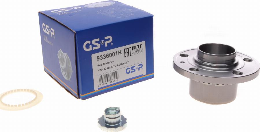 GSP 9336001K - Kit cuscinetto ruota autozon.pro