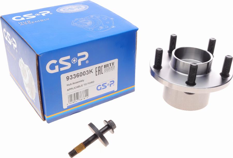 GSP 9336003K - Kit cuscinetto ruota autozon.pro