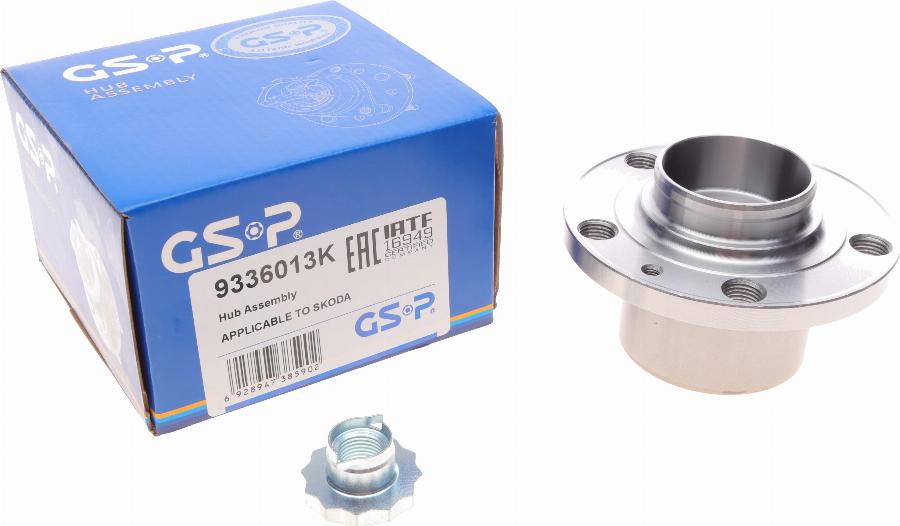 GSP 9336013K - Kit cuscinetto ruota autozon.pro