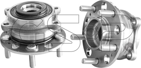 GSP 9330051 - Kit cuscinetto ruota autozon.pro