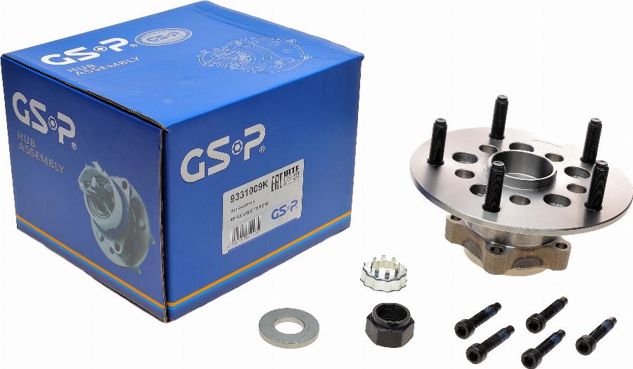 GSP 9331009K - Kit cuscinetto ruota autozon.pro