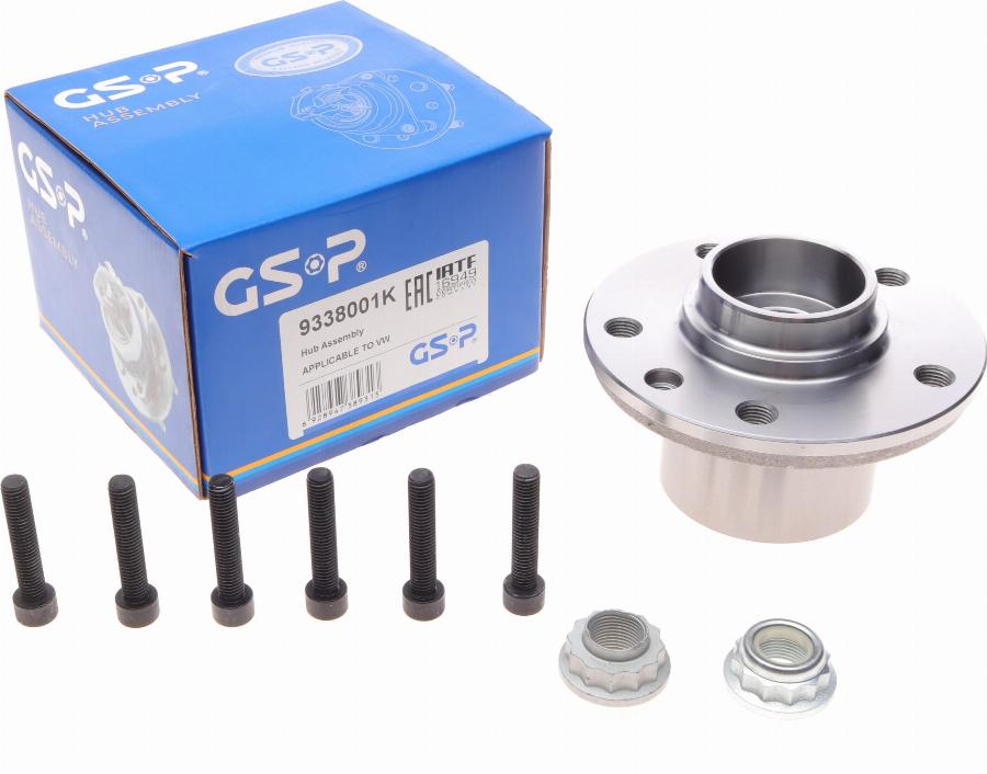 GSP 9338001K - Kit cuscinetto ruota autozon.pro