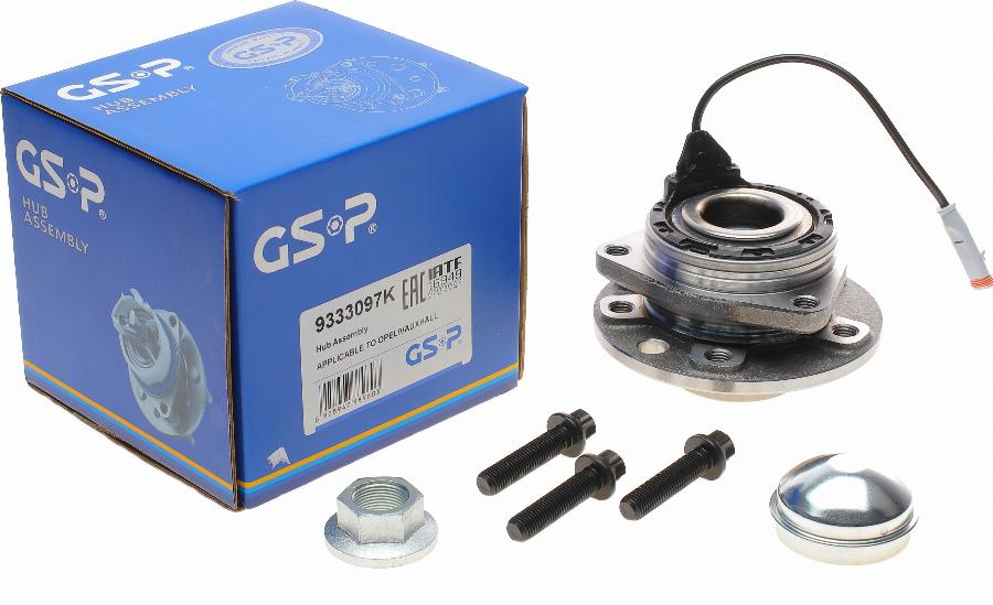 GSP 9333097K - Kit cuscinetto ruota autozon.pro