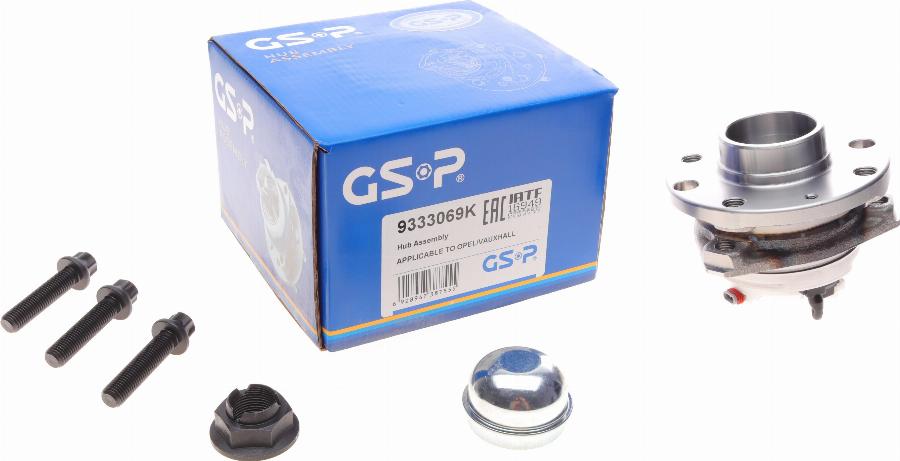 GSP 9333069K - Kit cuscinetto ruota autozon.pro