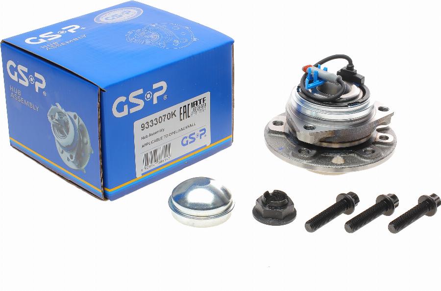 GSP 9333070K - Kit cuscinetto ruota autozon.pro