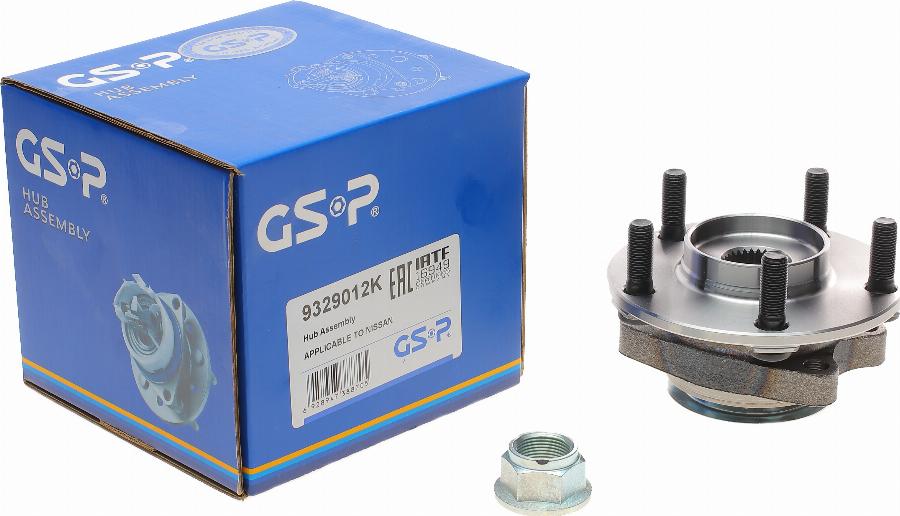 GSP 9329012K - Kit cuscinetto ruota autozon.pro