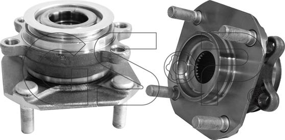 GSP 9329027 - Kit cuscinetto ruota autozon.pro