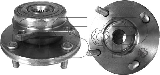 GSP 9325005 - Kit cuscinetto ruota autozon.pro